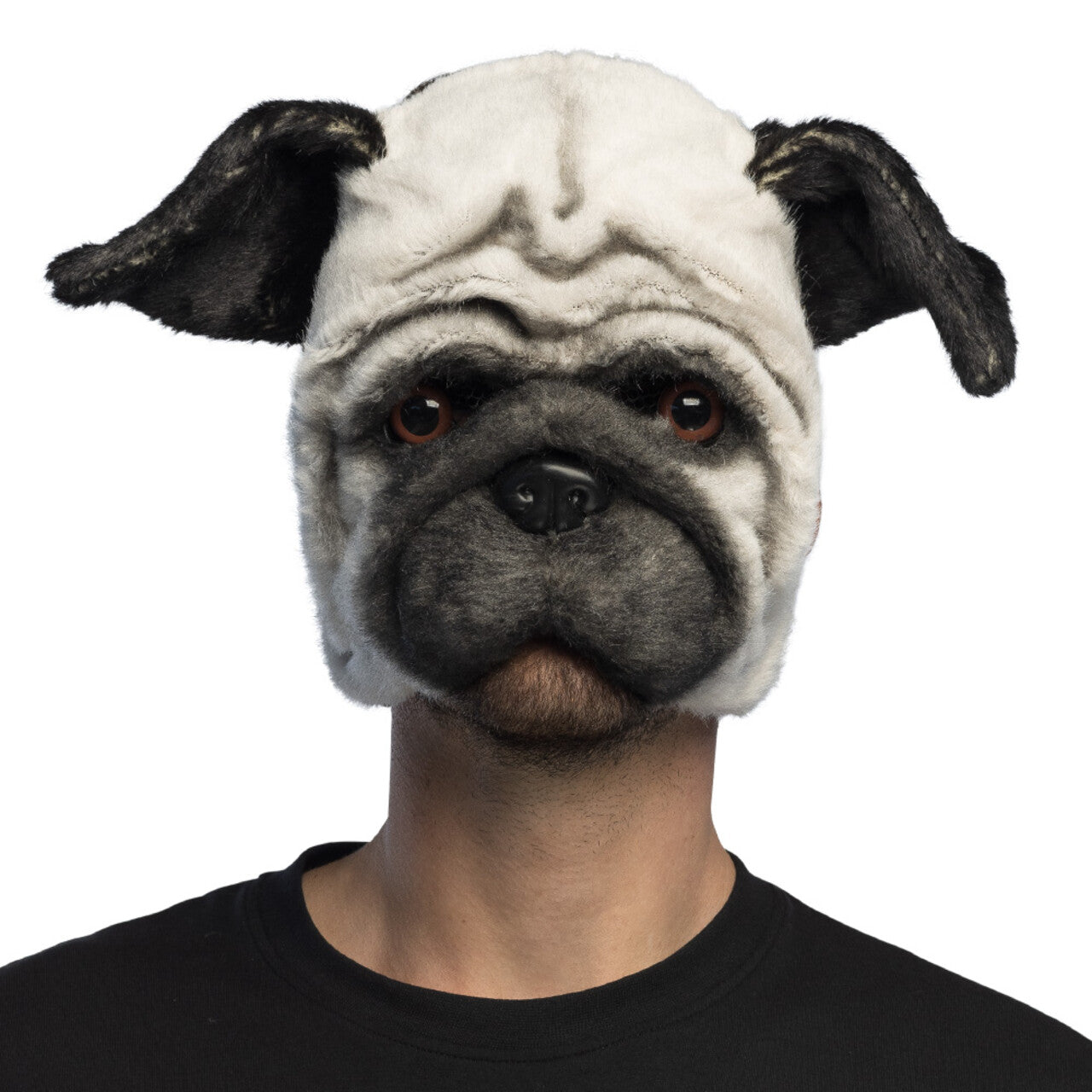 Op deze afbeelding zie je een Accessoires, van het merk Boland. Pluchen Masker Ugly As Pug
