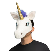 Op deze afbeelding zie je een Accessoires, van het merk Boland. Masker Pluche Eenhoorn Fun