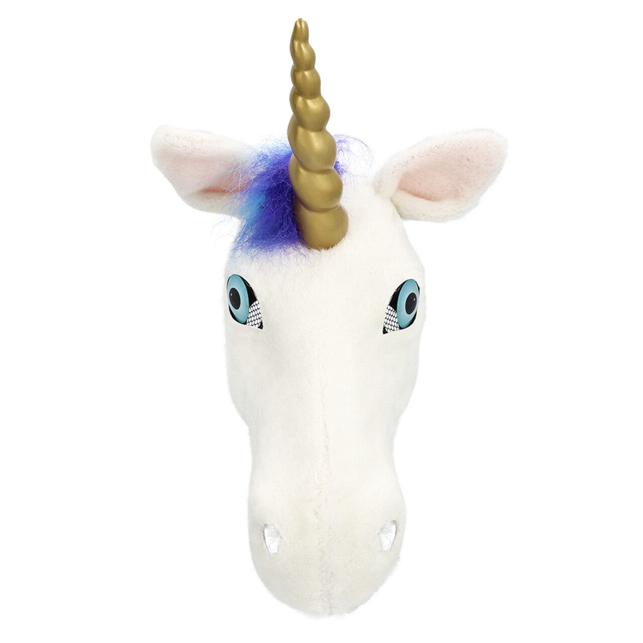 Op deze afbeelding zie je een Accessoires, van het merk Boland. Masker Pluche Eenhoorn Fun