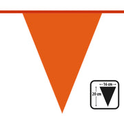 Op deze afbeelding zie je een Decoratie, van het merk Boland. Oranje Vlaggenlijn 10 Meter