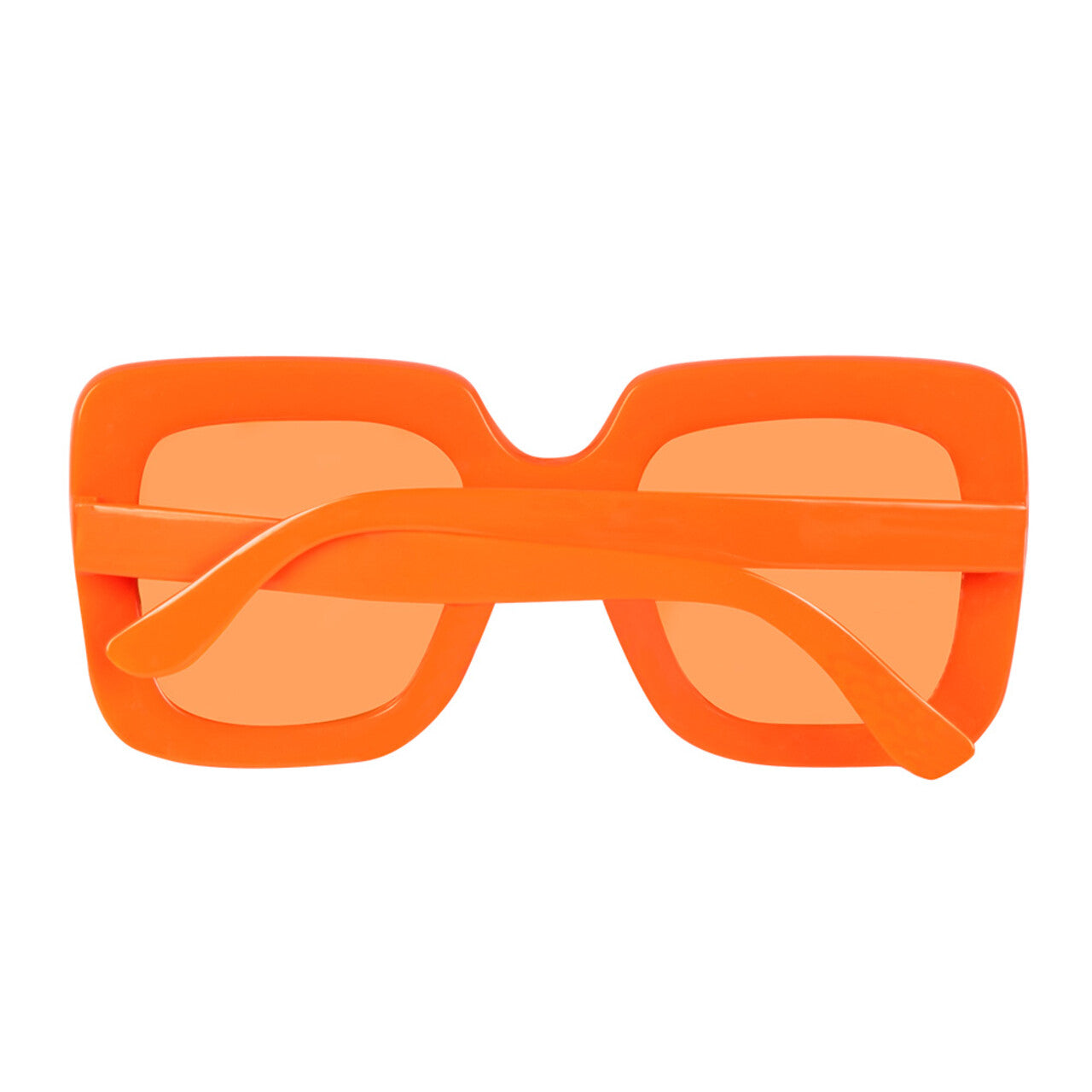 Op deze afbeelding zie je een Accessoires, van het merk Boland. Grote Partybril Bling Bling Oranje Met Strass