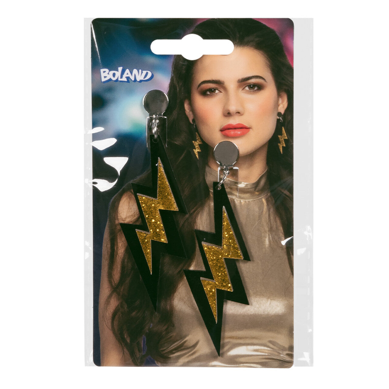 Op deze afbeelding zie je een Accessoires, van het merk Boland. Paar Oorbellen Blizz