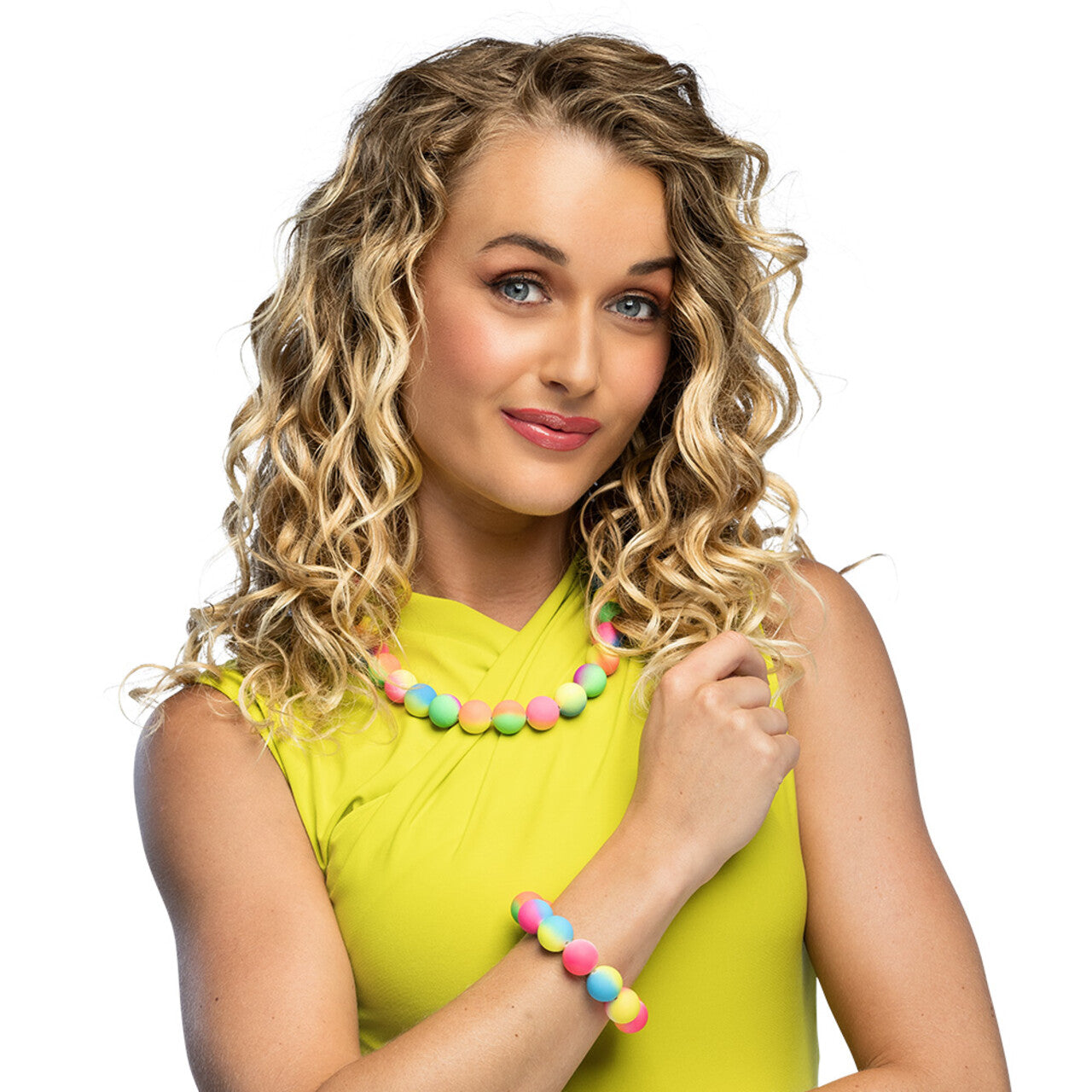 Op deze afbeelding zie je een Accessoires, van het merk Boland. Armband Fusion Colors Super 80s