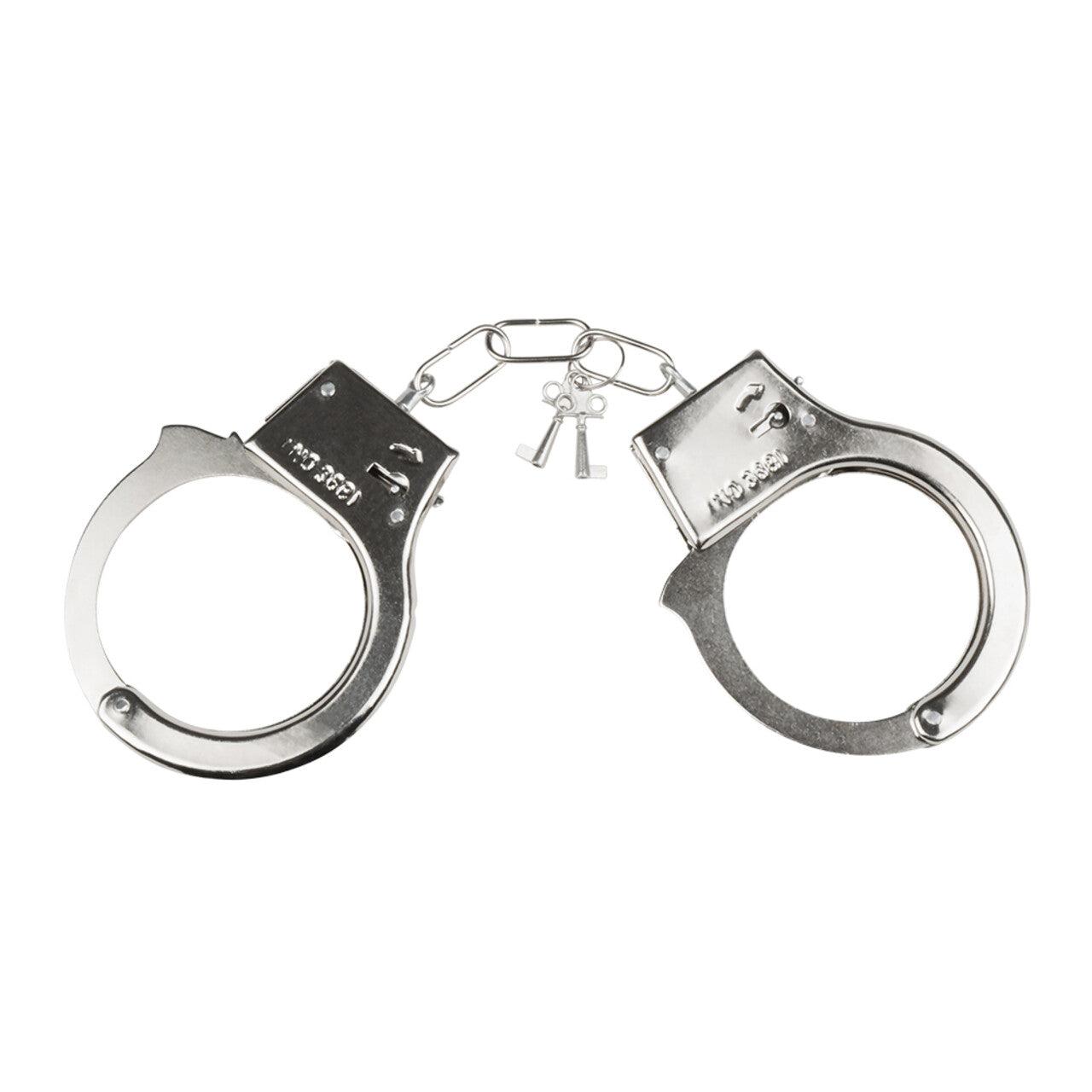 Op deze afbeelding zie je een Accessoires, van het merk Boland. Metalen Handboeien