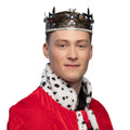Metalen Kroon Royal King Silverstone Zilver