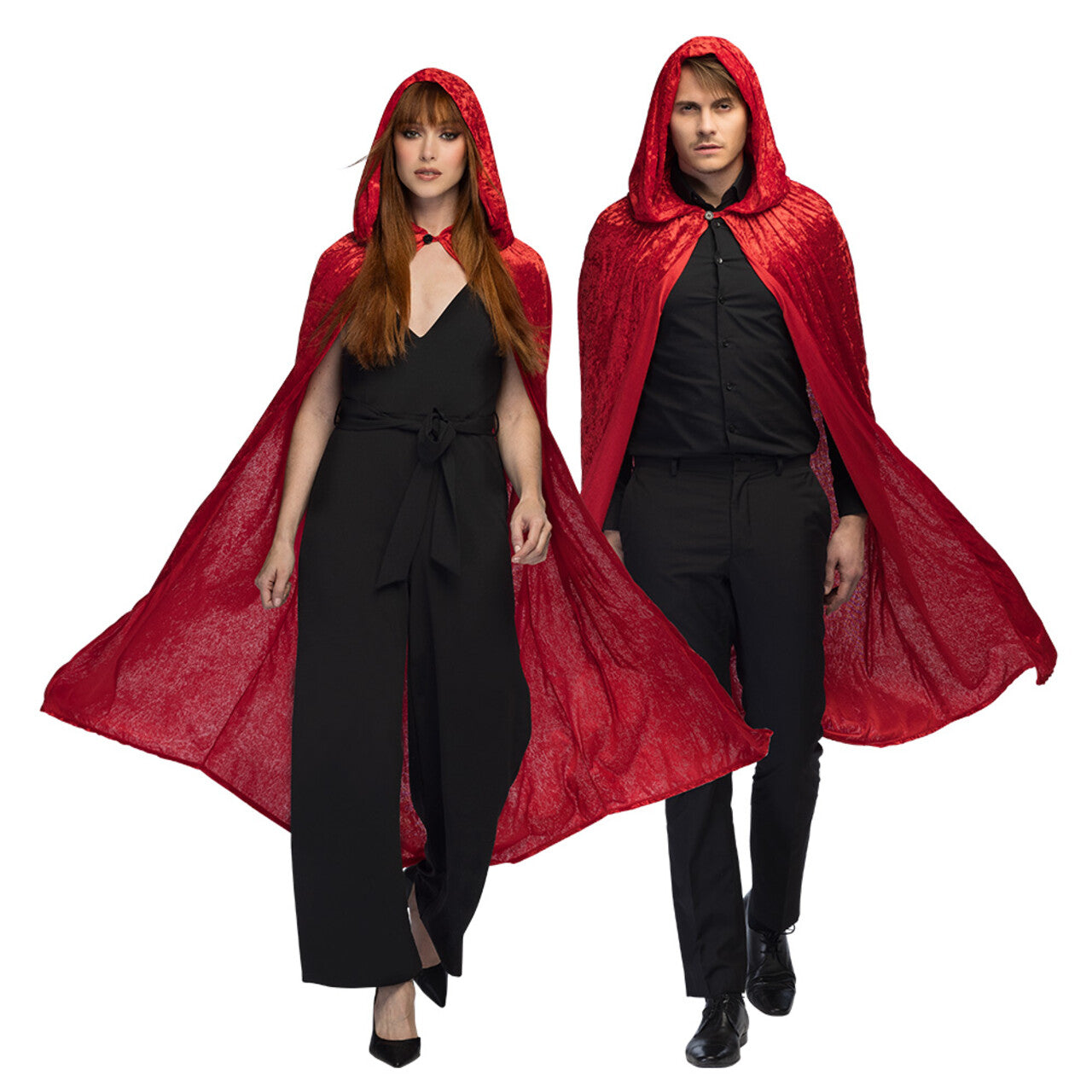 Op deze afbeelding zie je een Kostuums, van het merk Boland. Cape Gothic Roodkapje