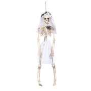 Op deze afbeelding zie je een Decoratie, van het merk Boland. Hang Decoratie Pop Skelet Bruid Eva Wachtlang
