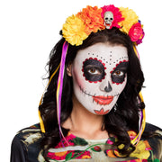 Op deze afbeelding zie je een Accessoires, van het merk Boland. Hoofdband La Pelona Lady Of The Dead