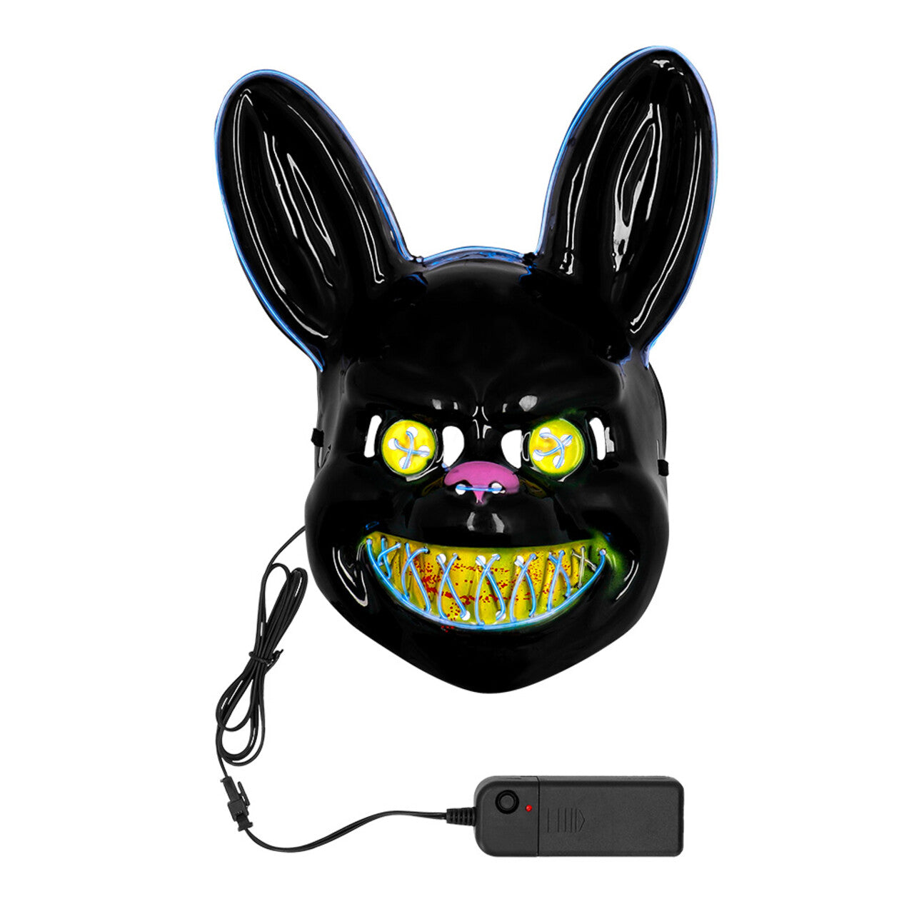 Op deze afbeelding zie je een Accessoires, van het merk Boland. Masker Killer Rabbit Met Licht