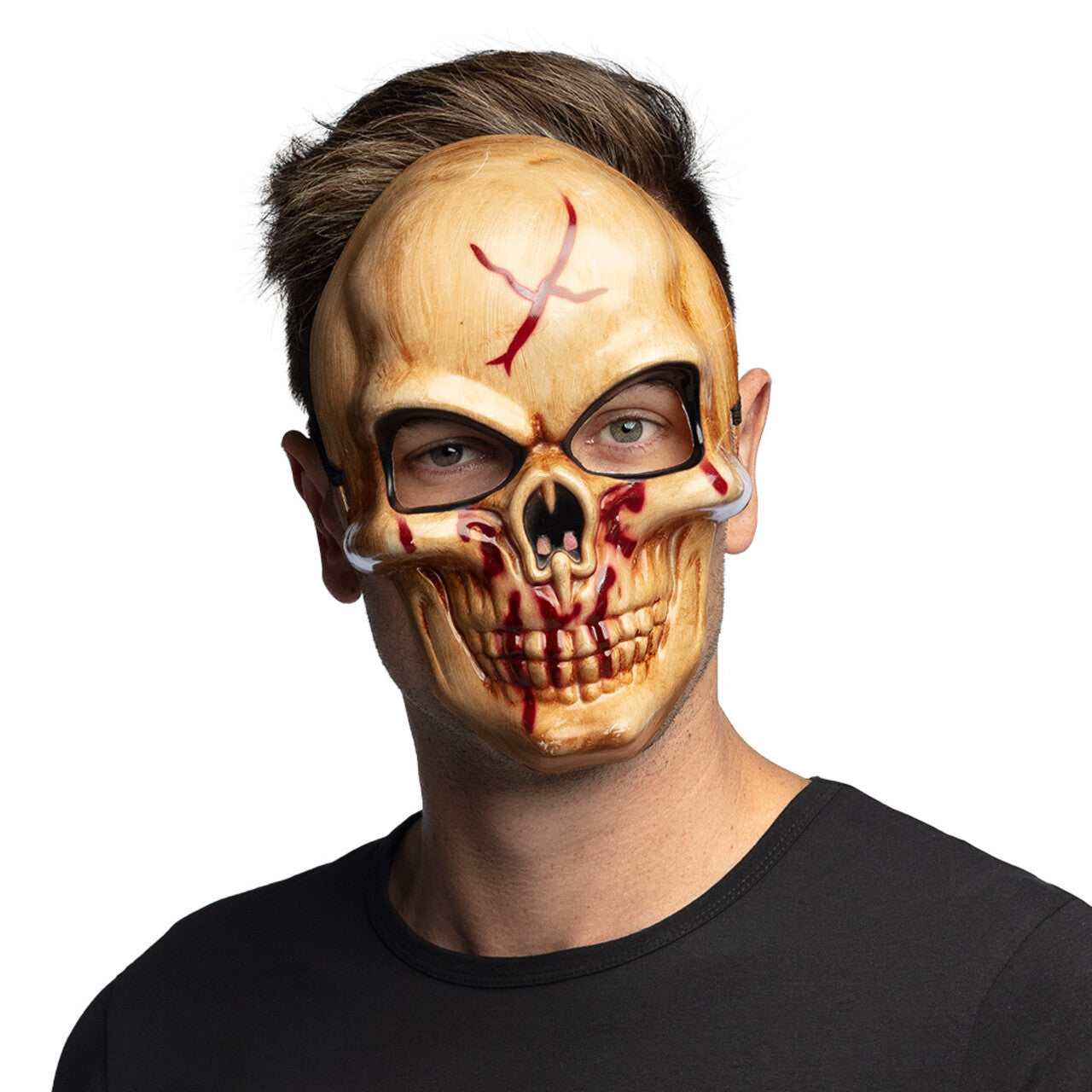 Op deze afbeelding zie je een Accessoires, van het merk Boland. Masker Unlucky Skull