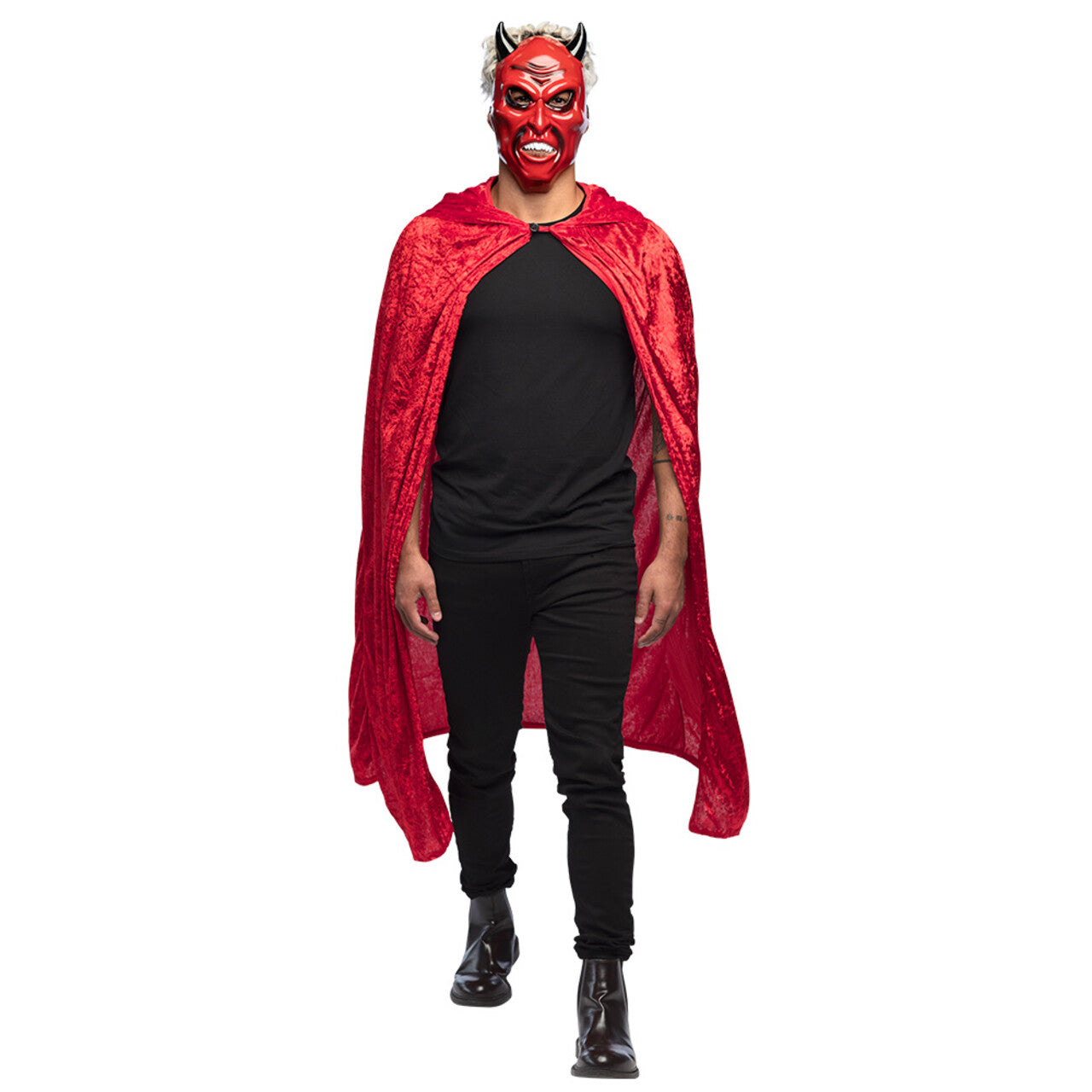 Op deze afbeelding zie je een Accessoires, van het merk Boland. Masker Rode Fanatieke Duivel