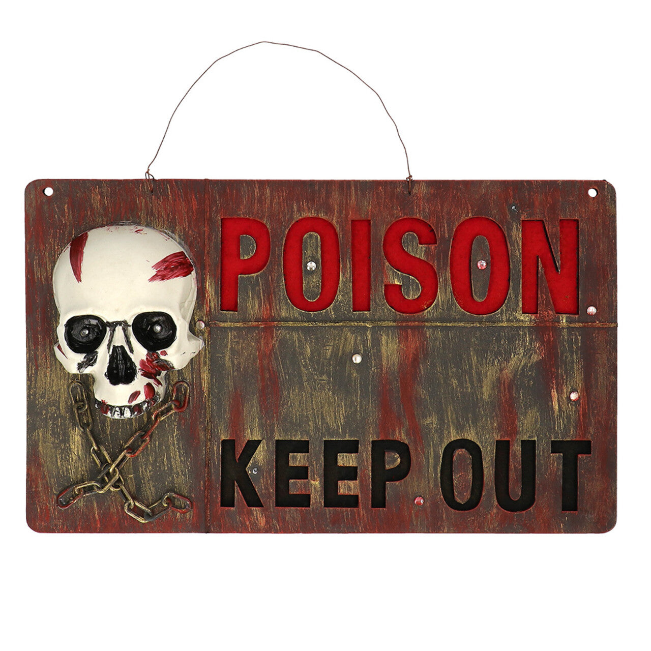 Op deze afbeelding zie je een Decoratie, van het merk Boland. Waarschuwingsbord Poison Keep Out