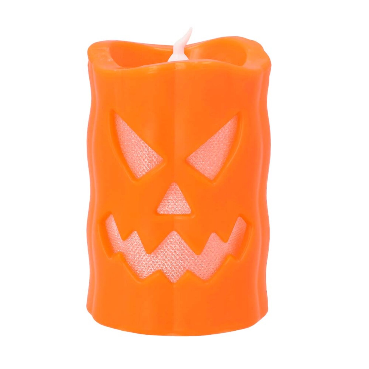 Op deze afbeelding zie je een Decoratie, van het merk Boland. Ledlicht Kaars Pompoen Glow