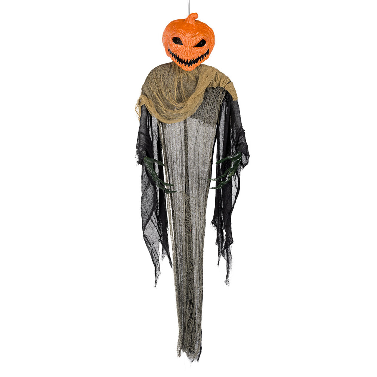 Op deze afbeelding zie je een Decoratie, van het merk Boland. Hangdecoratie Evil Mr Pumpkinhead