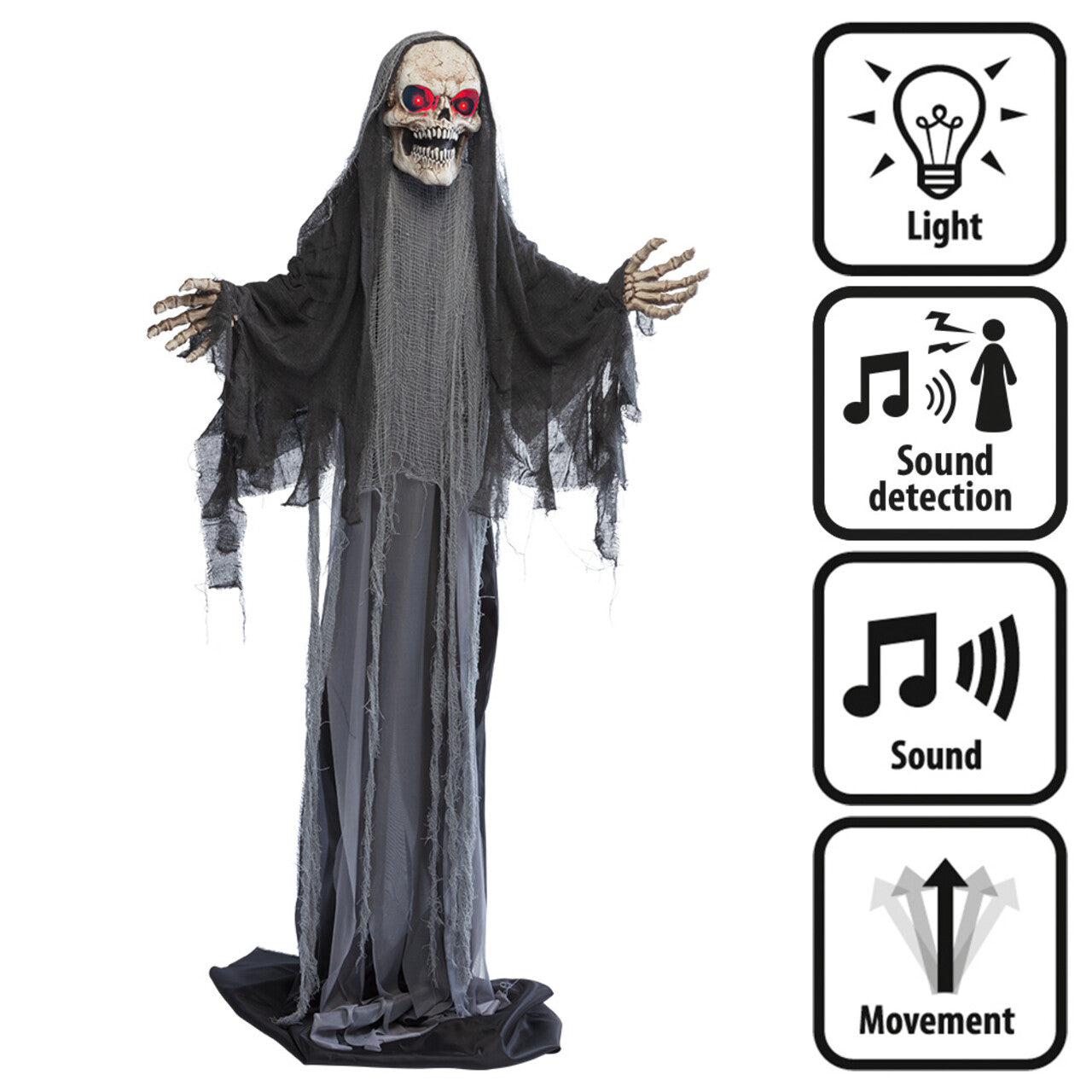 Op deze afbeelding zie je een Decoratie, van het merk Boland. Staande Decoratie Growing Reaper