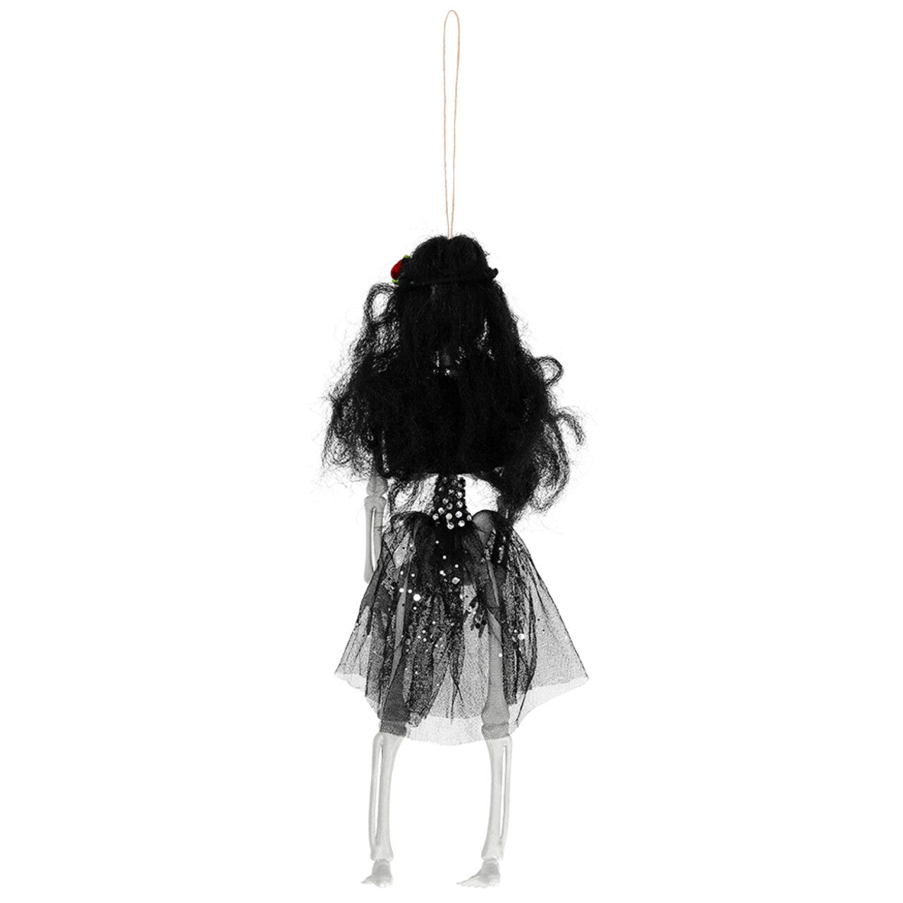 Op deze afbeelding zie je een Decoratie, van het merk Boland. Hangdecoratie Swingend Skelet