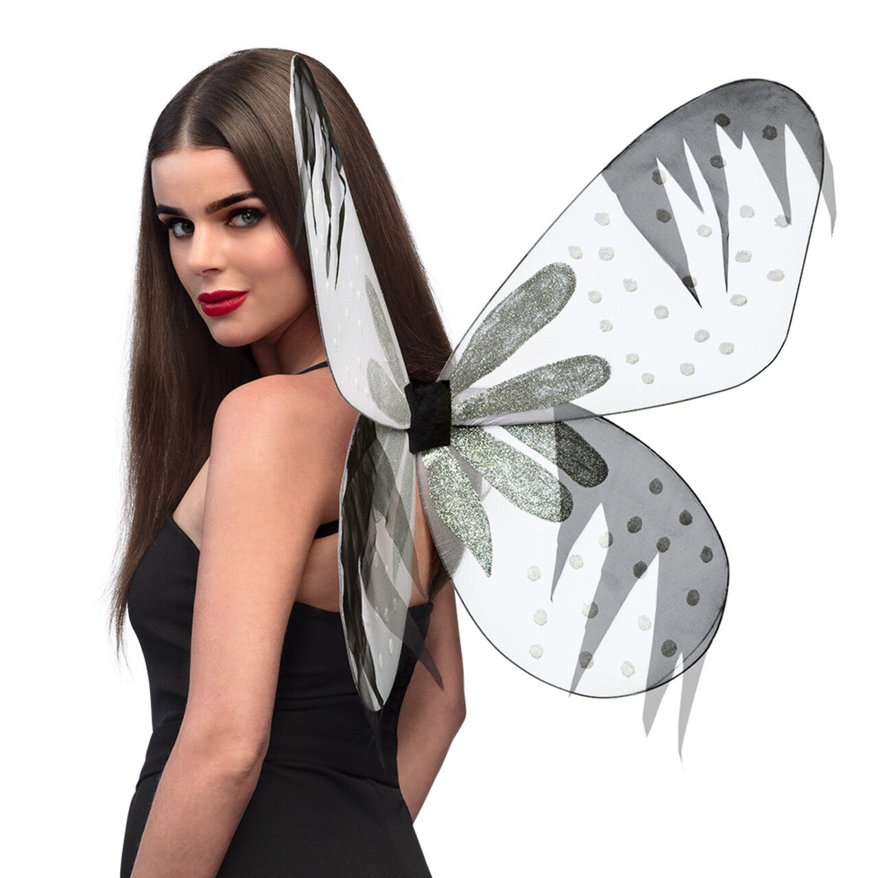 Op deze afbeelding zie je een Accessoires, van het merk Boland. Vleugels Dark Fairy 64 X 56 Cm