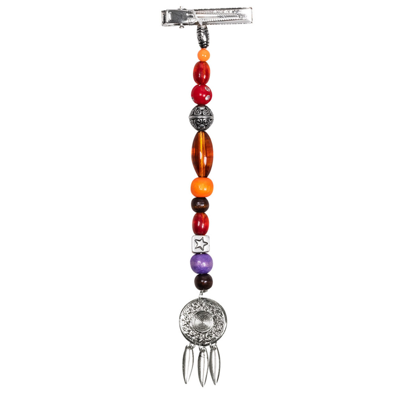 Op deze afbeelding zie je een Accessoires, van het merk Boland. Haarclip Piraat Met Kralen