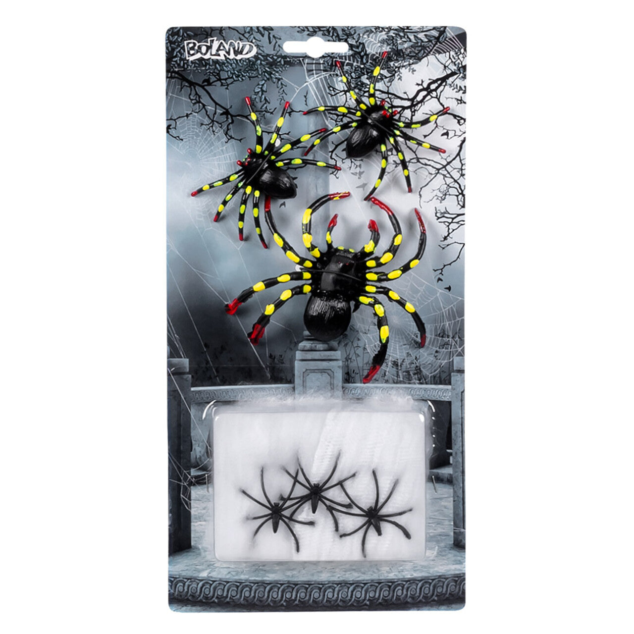 Spin Spinrag 5 G Met 6 Spinnen ==> Feestkleding365!
