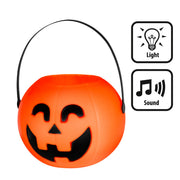 Op deze afbeelding zie je een Accessoires, van het merk Boland. Pompoen Emmertje Met Geluid En Licht