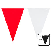Op deze afbeelding zie je een Decoratie, van het merk Boland. Vlaggenlijn Brabants Feestje Rood Wit