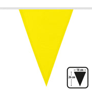 Op deze afbeelding zie je een Decoratie, van het merk Boland. Party Vlaggenlijn Geel