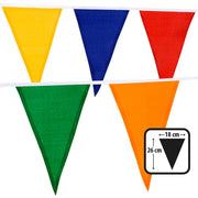 Op deze afbeelding zie je een Decoratie, van het merk Boland. Feest Vlaggenlijn Multicolor