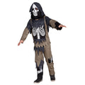 Enge Zombie Skelet Kind Kostuum