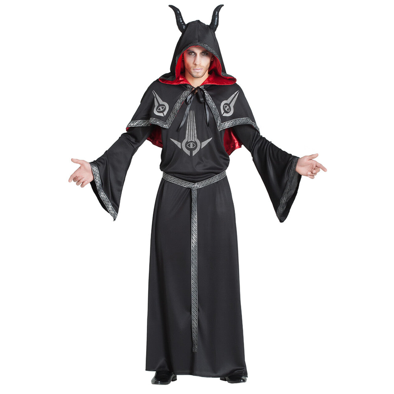 Op deze afbeelding zie je een Kostuums, van het merk Boland. Verstoorder Van Het Geluk Asmodeus Man Kostuum