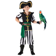 Op deze afbeelding zie je een Kostuums, van het merk Boland. Piraat Henry De Welvarende Jongen Kostuum