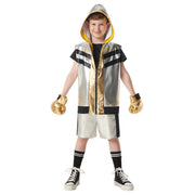 Op deze afbeelding zie je een Kostuums, van het merk Boland. Boxing Legend Champ Kind Kostuum