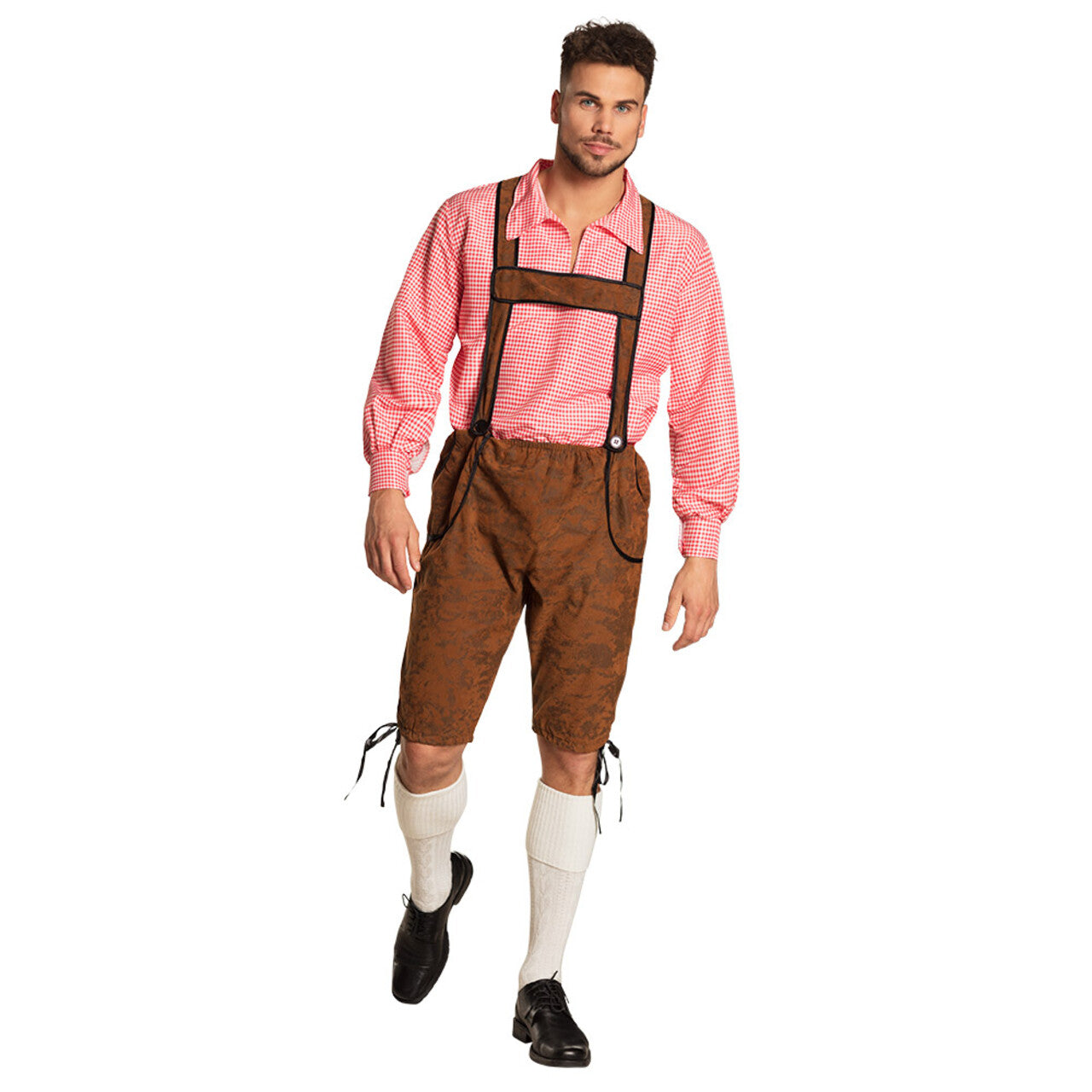 Op deze afbeelding zie je een Kostuums, van het merk Boland. Werner Bierfest Man Kostuum