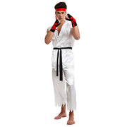 Op deze afbeelding zie je een Kostuums, van het merk Boland. Karate Fist Fighter Man Kostuum