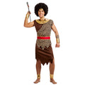 Jungle Warrior Man Kostuum