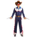 Cowboy Sam Austin Man Kostuum