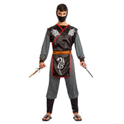 Op deze afbeelding zie je een Kostuums, van het merk Boland. Ninja Yurei Kage Man Kostuum