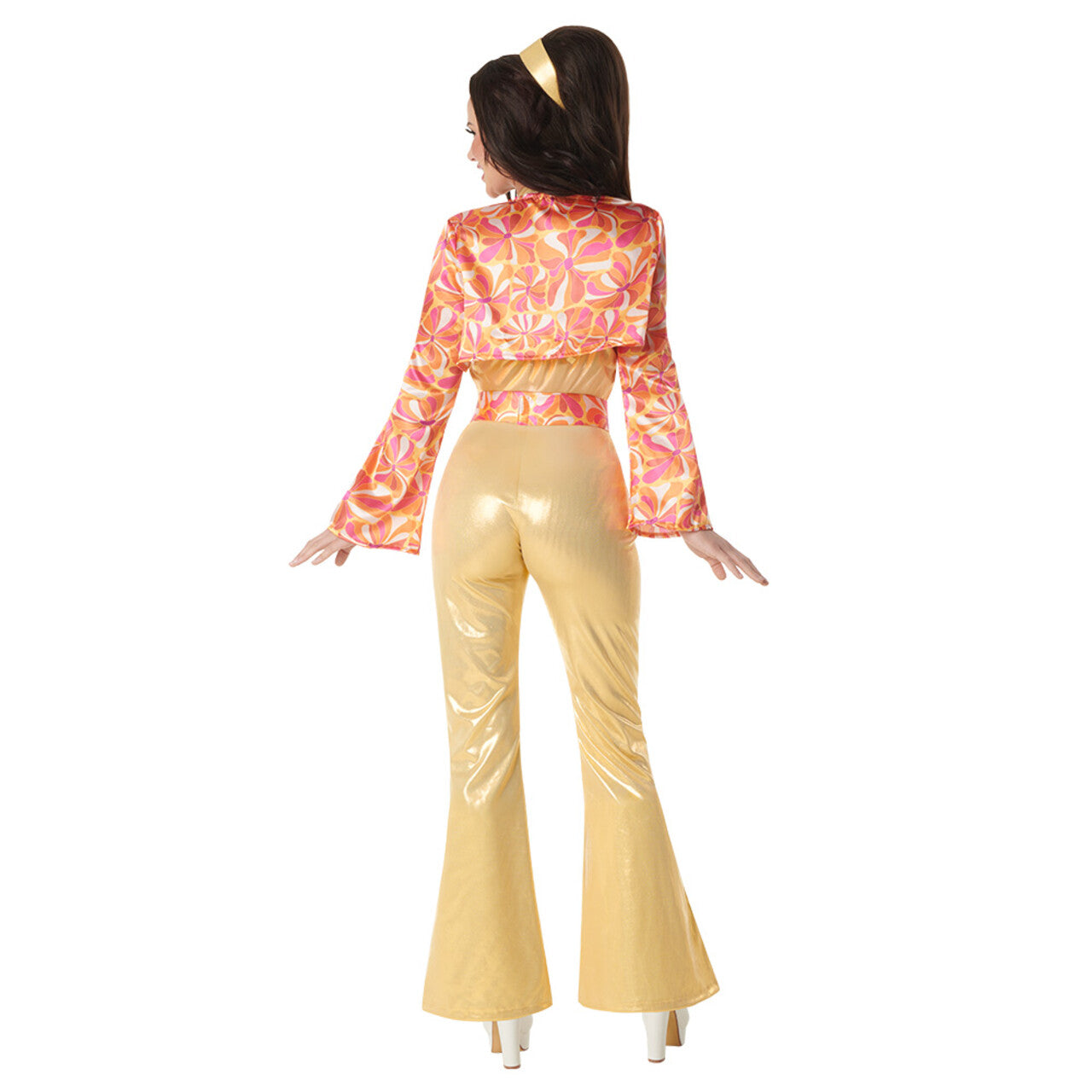 Op deze afbeelding zie je een Kostuums, van het merk Boland. Funky Doll Queen Vrouw Kostuum