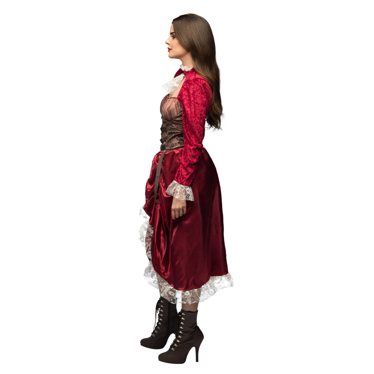 Op deze afbeelding zie je een Kostuums, van het merk Boland. Steampunk Fantasy Almira Vrouw Kostuum