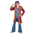 Coole Mojo Hippie Dude Vrouw Kostuum