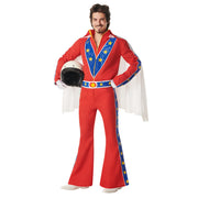 Op deze afbeelding zie je een Kostuums, van het merk Boland. Showracer Johnny Jumpcrash Man Kostuum