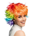 Pruik Rainbow Rebel