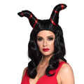 Pruik Demon Fury Met Hoorns