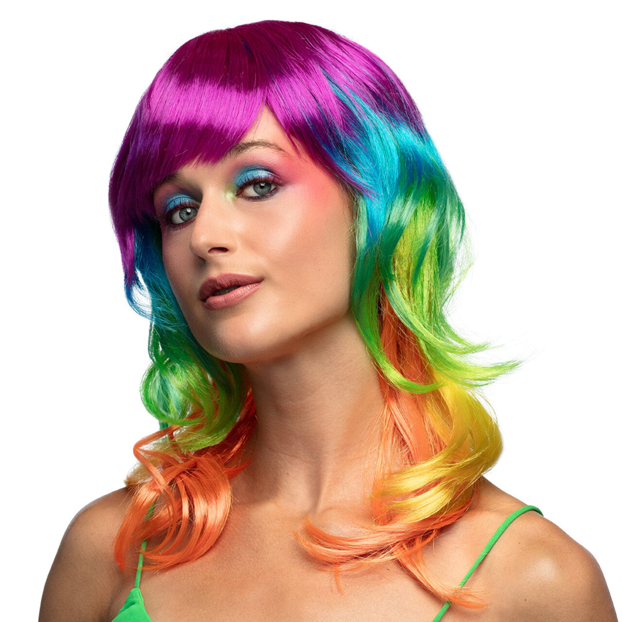 Op deze afbeelding zie je een Accessoires, van het merk Boland. Pruik Kandy Girl