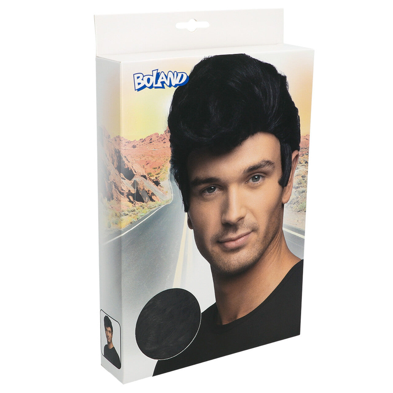 Op deze afbeelding zie je een Accessoires, van het merk Boland. Pruik Danny Grease