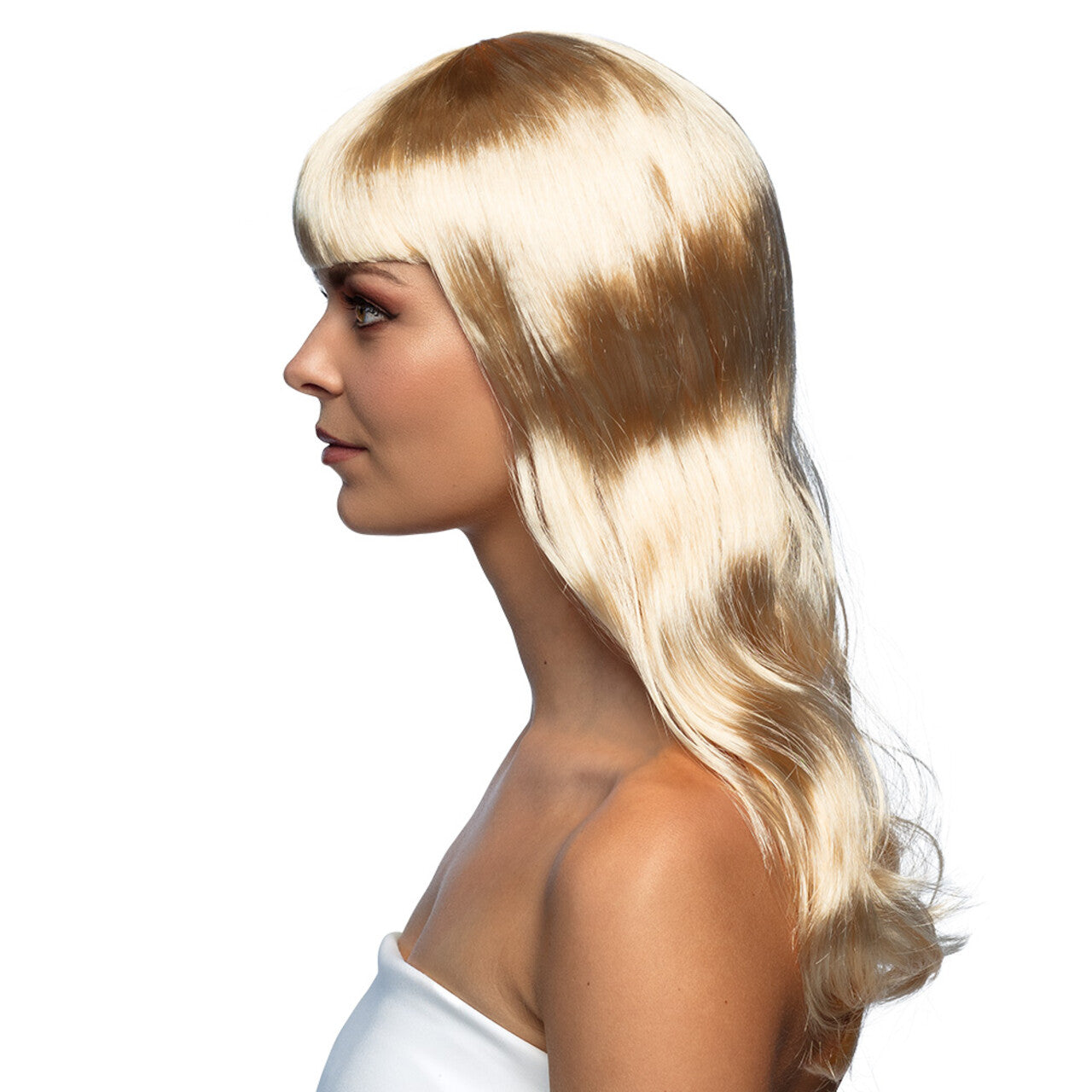 Op deze afbeelding zie je een Accessoires, van het merk Boland. Pruik Blonds Have More Fun