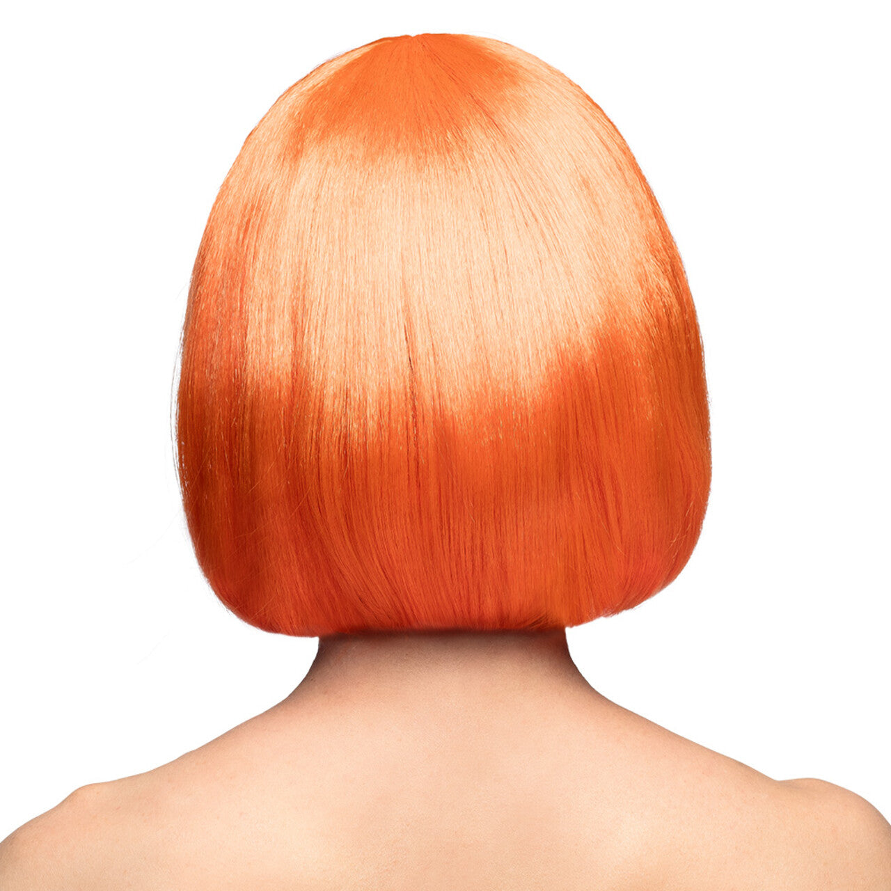 Op deze afbeelding zie je een Accessoires, van het merk Boland. Pruik Cabaret Jaren 20 Bob Oranje Uv
