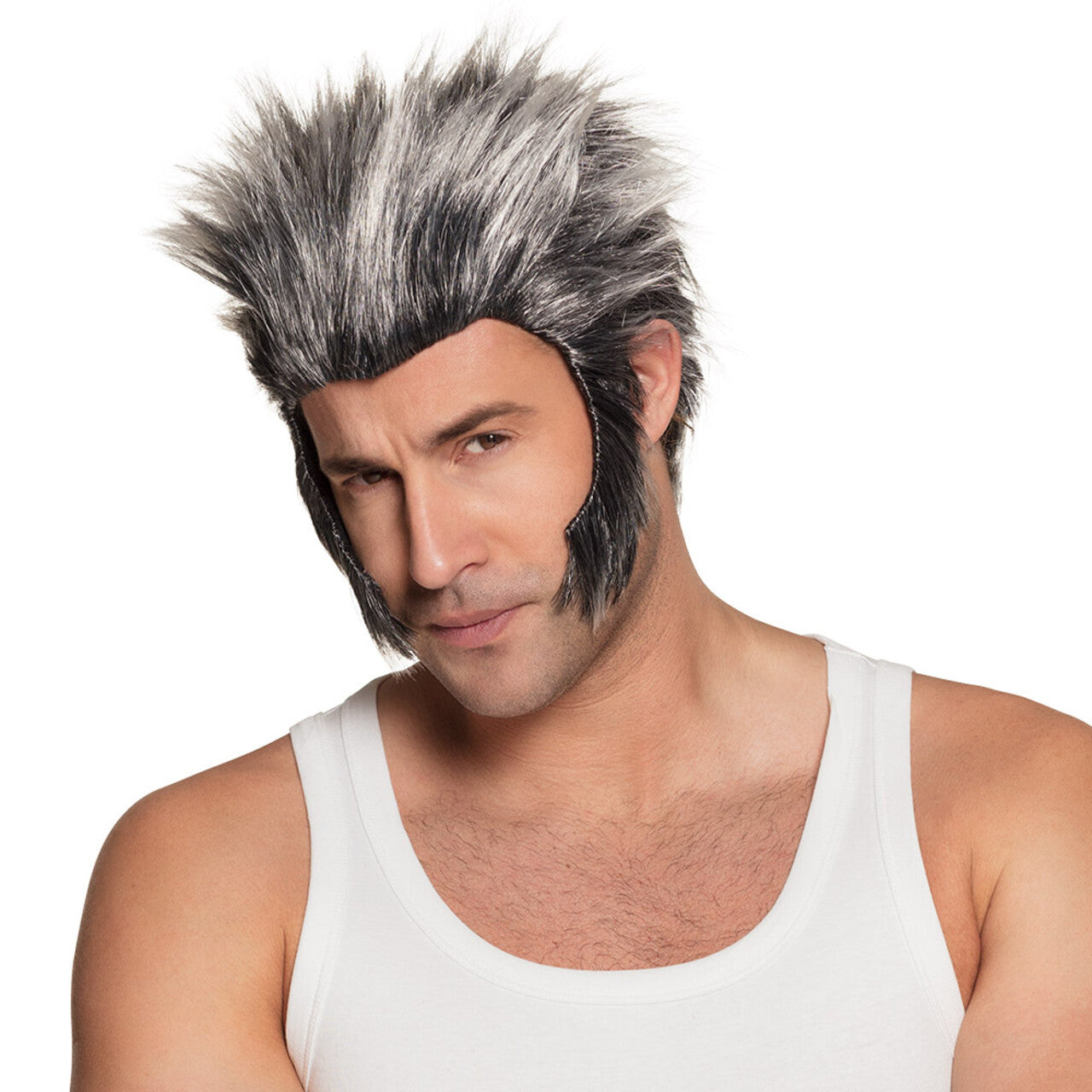 Op deze afbeelding zie je een Accessoires, van het merk Boland. Pruik Weerwolf