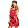 Jaren 20 Luxe Flapper Chicago Rood Vrouw Kostuum