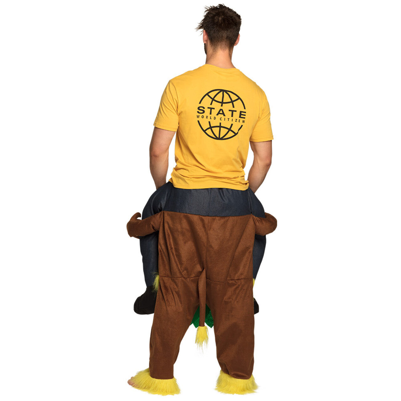Op deze afbeelding zie je een Kostuums, van het merk Boland. Op De Rug Van Een Funky Monkey Kostuum