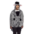 Poncho Zebra Kostuum